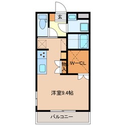 伊勢松本駅 徒歩3分 3階の物件間取画像